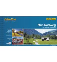 Radführer Bikeline Radtourenbuch Mur-Radweg 1:50.000 Verlag Esterbauer GmbH