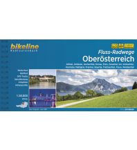 Cycling Guides Bikeline Radtourenbuch Fluss-Radwege Oberösterreich 1:50.000 Verlag Esterbauer GmbH