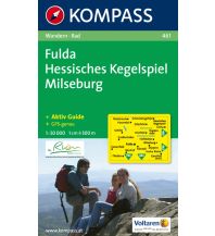 Hiking Maps Germany Fulda - Hessisches Kegelspiel - Milseburg Kompass-Karten GmbH