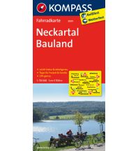 Radkarten Radkarte Neckartal - Bauland Kompass-Karten GmbH