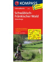 Radkarten Radkarte Schwäbisch-Fränkischer Wald - Kaiserberge Kompass-Karten GmbH