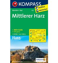 Wanderkarten Deutschland Mittlerer Harz Kompass-Karten GmbH