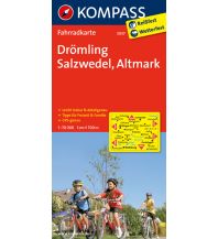 Radkarten Deutschland Radkarte Drömling - Salzwedel - Altmark Kompass-Karten GmbH