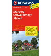 Cycling Maps Radkarte Marburg - Schwalmstadt - Alsfeld Kompass-Karten GmbH