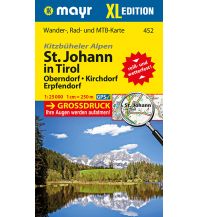 Hiking Maps Tyrol Mayr-Wander-, Rad- & MTB-Karte 452, St. Johann in Tirol XL 1:25.000 Mayr Verlag