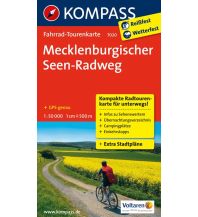 Radkarten Mecklenburgischer Seen-Radweg Kompass-Karten GmbH