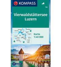 Wanderkarten Schweiz & FL Vierwaldstätter See - Luzern Kompass-Karten GmbH