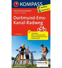 Radkarten Dortmund-Ems-Kanal-Radweg Kompass-Karten GmbH
