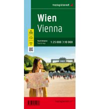 f&b City Maps Wien Touristenplan, 1:10.000 / 1:25.000 Freytag-Berndt und ARTARIA