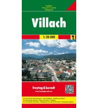 f&b Stadtpläne Villach, Stadtplan 1:20.000 Freytag-Berndt und ARTARIA