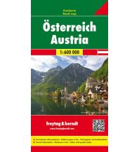 f&b Road Maps freytag & berndt Auto + Freizeitkarte Österreich 1:600.00 Freytag-Berndt und ARTARIA
