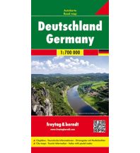 f&b Road Maps freytag & berndt Auto + Freizeitkarte Deutschland 1:700.000 Freytag-Berndt und ARTARIA