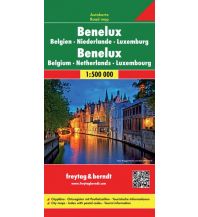 f&b Straßenkarten Benelux, Autokarte 1:500.000 Freytag-Berndt und ARTARIA
