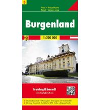 f&b Road Maps freytag & berndt Auto + Freizeitkarte Burgenland 1:200.000 Freytag-Berndt und ARTARIA
