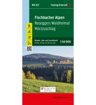 f&b Wanderkarten Fischbacher Alpen, Wander-, Rad- und Freizeitkarte 1:50.000, freytag & berndt, WK 021 Freytag-Berndt und ARTARIA