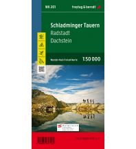 f&b Wanderkarten WK 201 Schladminger Tauern - Radstadt - Dachstein, Wanderkarte 1:50.000 Freytag-Berndt und ARTARIA