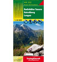 f&b Wanderkarten WK 202 Radstädter Tauern - Katschberg - Lungau, Wanderkarte 1:50.000 Freytag-Berndt und ARTARIA