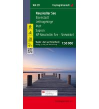 f&b Wanderkarten Neusiedler See, Wander-, Rad- und Freizeitkarte 1:50.000, freytag & berndt, WK 271 Freytag-Berndt und ARTARIA