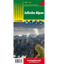 f&b Hiking Maps WK 141 Julische Alpen, Wanderkarte 1:50.000 Freytag-Berndt und ARTARIA