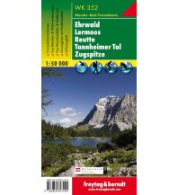 f&b Hiking Maps WK 352 Ehrwald - Lermoos - Reutte - Tannheimer Tal, Wanderkarte 1:50.000 Freytag-Berndt und ARTARIA