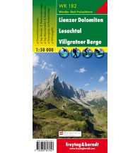 f&b Hiking Maps WK 182 Lienzer Dolomiten - Lesachtal - Villgratner Berge, Wanderkarte 1:50.000 Freytag-Berndt und ARTARIA