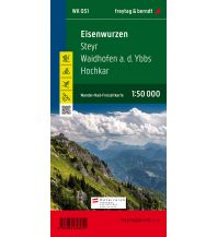 f&b Wanderkarten WK 051 Eisenwurzen - Steyr - Waidhofen a.d. Ybbs - Hochkar, Wanderkarte 1:50.000 Freytag-Berndt und ARTARIA