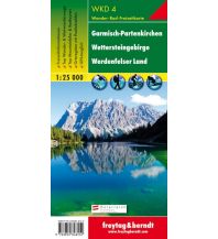 f&b Hiking Maps WK D 4 Garmisch-Partenkirchen - Wettersteingebirge - Werdenfelser Land, Wanderkarte 1:25.000 Freytag-Berndt und ARTARIA