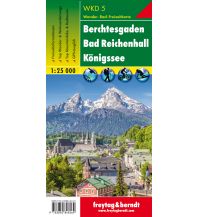f&b Hiking Maps WK D5 Berchtesgaden - Bad Reichenhall - Königssee, Wanderkarte 1:25.000 Freytag-Berndt und ARTARIA