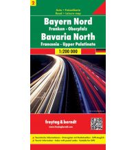 f&b Straßenkarten f&b Auto + Freizeitkarte 2, Bayern Nord & Mitte 1:200.000 Freytag-Berndt und ARTARIA