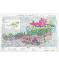 Geologie und Mineralogie Hydrogeologische Karte von Österreich 1:500.000 Geologische Bundesanstalt