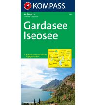 Straßenkarten Italien Gardasee - Iseosee Kompass-Karten GmbH