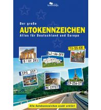 Travel Guides Der große Autokennzeichen Atlas für Deutschland und Europa Unterwegsverlag Manfred Klemann
