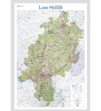 Poster and Wall Maps Land Hessen auf einen Blick! Bundesamt für Kartographie und Geodäsie