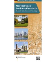 Road Maps Germany Metropolregion Frankfurt/Rhein-Main 1:25.000 Bundesamt deuts