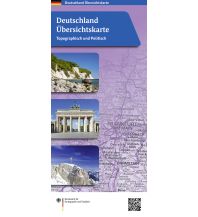 Road Maps Germany Deutschland Übersichtskarte Bundesamt für Kartographie und Geodäsie