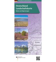 Road Maps Germany Deutschland Landschaftskarte Bundesamt für Kartographie und Geodäsie