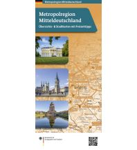 Road Maps Germany Metropolregion Mitteldeutschland Bundesamt für Kartographie und Geodäsie