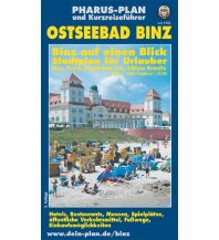 Pharus-Plan und Kurzreiseführer Ostseebad Binz Pharus Plan