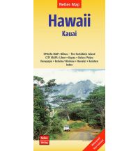 Straßenkarten Nelles Map Landkarte Hawaii : Kauai Nelles-Verlag