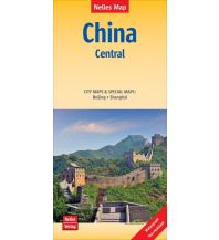 Straßenkarten Nelles Map Landkarte China: Central Nelles-Verlag