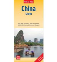 Straßenkarten Nelles Map Landkarte China: South Nelles-Verlag