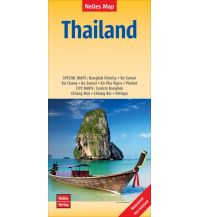Straßenkarten Nelles Map Landkarte Thailand Nelles-Verlag