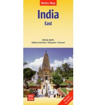 Straßenkarten Nelles Map Landkarte India: East Nelles-Verlag