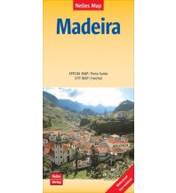 Straßenkarten Nelles Maps Madeira, Polyart-Ausgabe Nelles-Verlag
