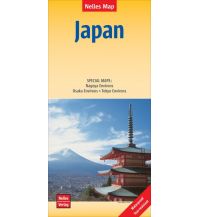 Straßenkarten Japan | Japon | Japón Nelles-Verlag