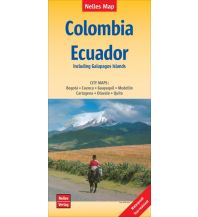 Straßenkarten Nelles Map Colombia - Ecuador Nelles-Verlag