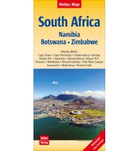 Nelles Map Landkarte South Africa : South Africa, Namibia, Botswana, Z Nelles-Verlag