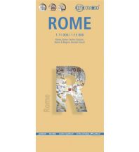 City Maps Rome, Rom, Borch Map Borch GmbH