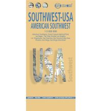 Road Maps Southwest USA - American Southwest, Borch Map Borch GmbH