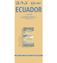 Straßenkarten Borch Map Ecuador Borch GmbH
